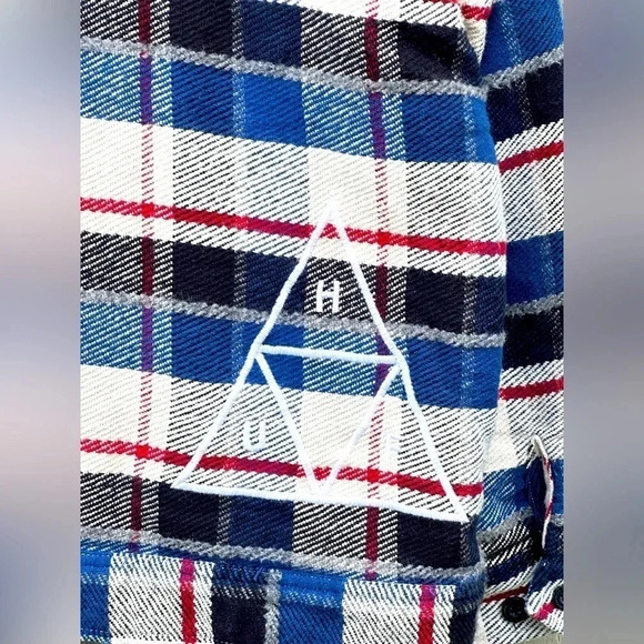 HUF x Pleasures — Blackwatch Work Jacket - Picture 4 of 7